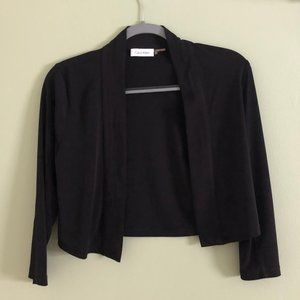 Calvin Klein Black Bolero Jacket